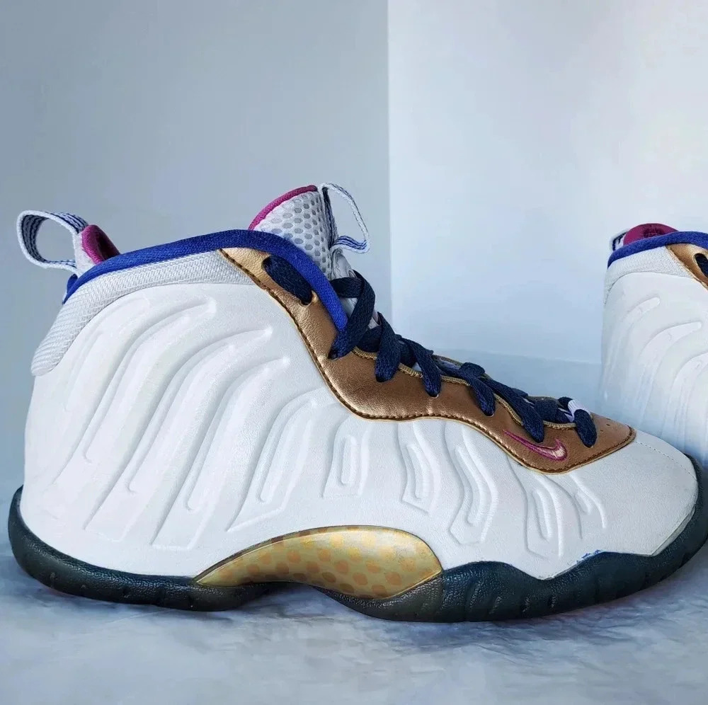 Nike GS Air Foamposite One Peanut Butter & Jelly Size 4Y (23cm) - Picture 6 of 8